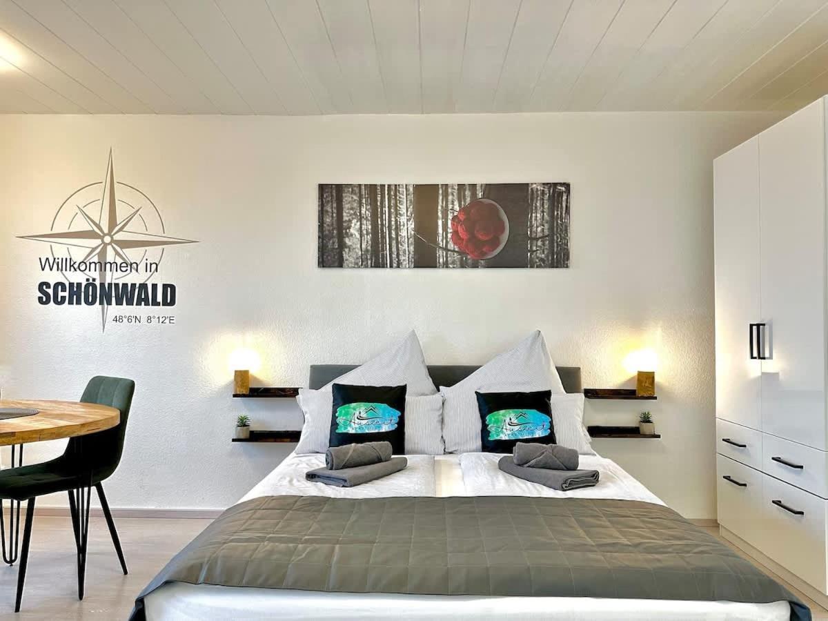 Relaxapartments Black Forest Nature Mit Beheiztem Indoor-Pool Und Sauna - Sonnenbalkon Mit Blick Ins Gruene, Schnelles Internet, Naehe Triberger Wasserfaelle, Fuer Bis Zu 2 Personen Schönwalde エクステリア 写真